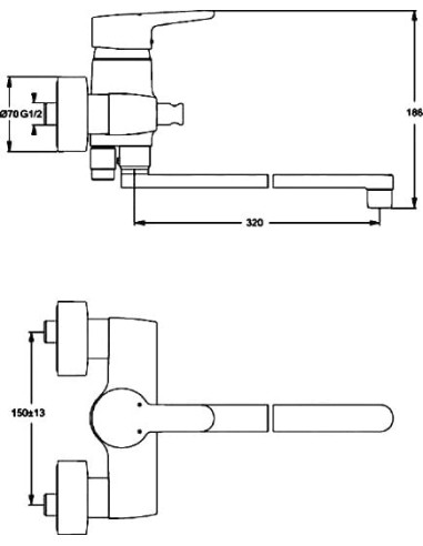 Ideal Standard universāls jaucējkrāns Connect...