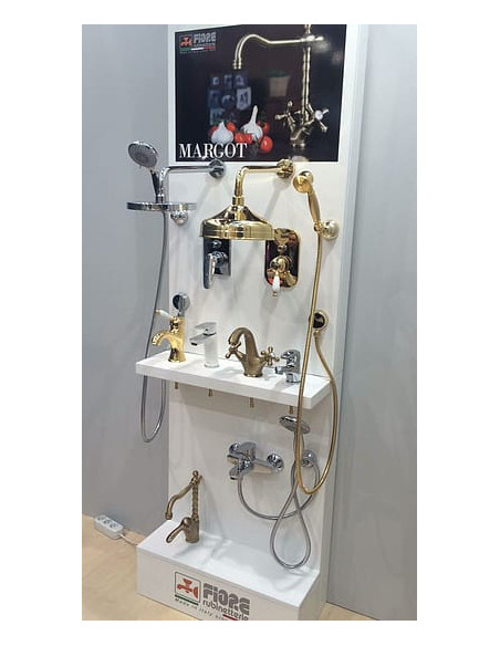 Fiore jaucējkrāns vannai ar dušu Kevon 81CR8150