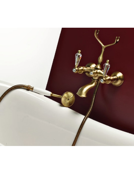 Webert jaucējkrāns vannai ar dušu Alexandra  AL720201065 бронза