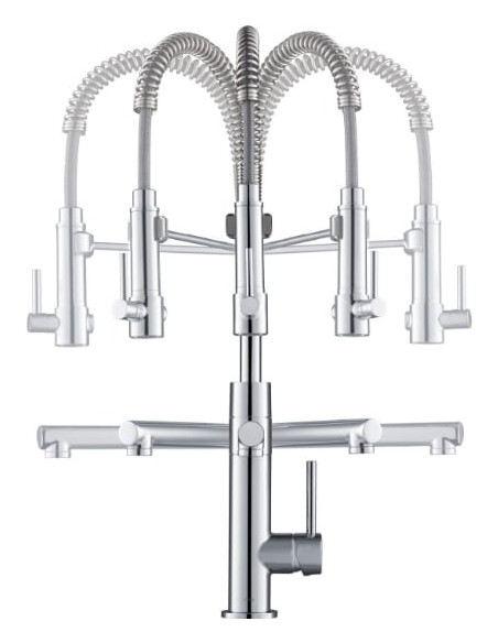 Kraus virtuves jaucējkrāns Artec Pro KPF-1603CH