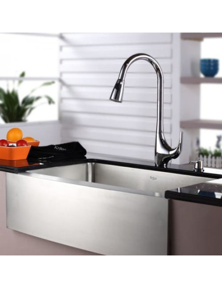 Kraus virtuves jaucējkrāns KPF-1621SS