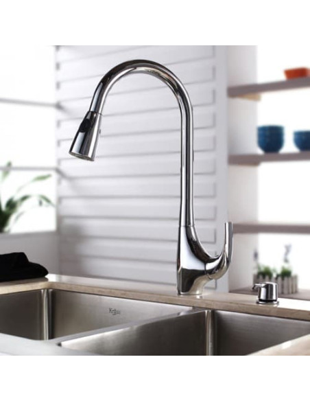 Kraus virtuves jaucējkrāns KPF-1621SS