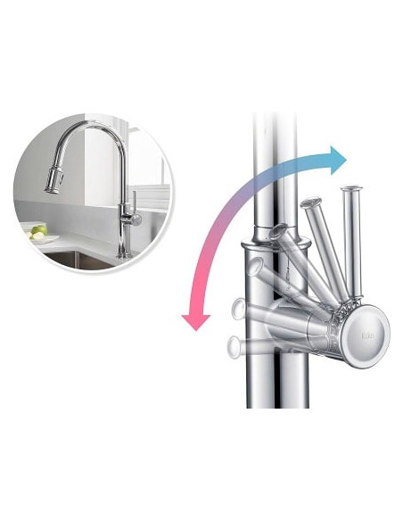 Kraus virtuves jaucējkrāns KPF-1680ORB