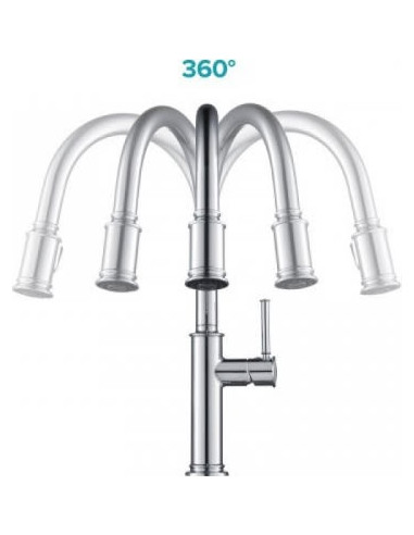 Kraus virtuves jaucējkrāns KPF-1680ORB