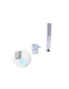 Bath lever mixer LOIRA - 2hole - Barva chrom,Rozměr 1/2''