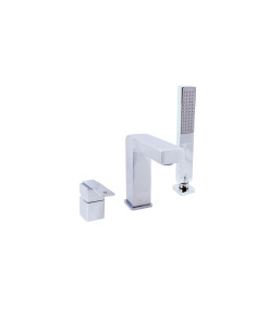 Bath lever mixer Loira - 3hole - Barva chrom,Rozměr 1/2''