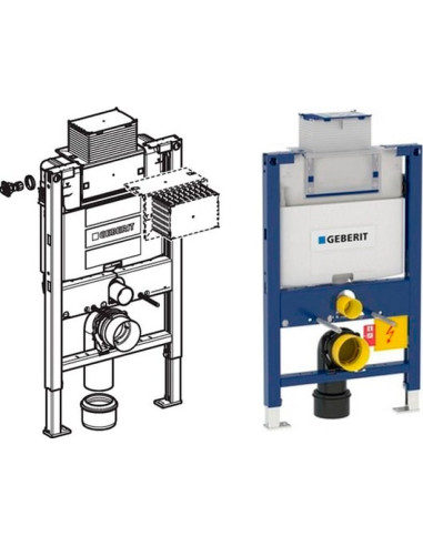Geberit iebūvējams wc poda rāmis Omega 12...