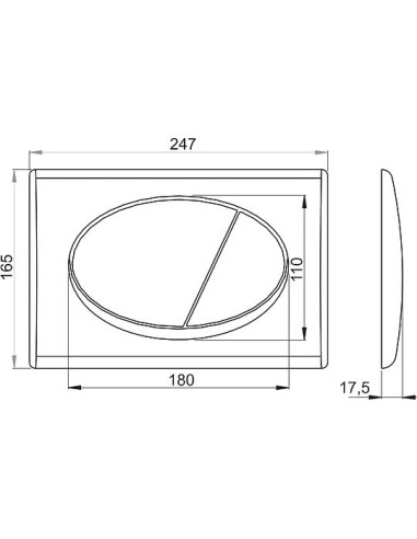 AlcaPlast iebūvējams wc poda rāmis Sadromodul...