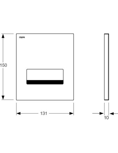 Mepa poda skalošanas poga Orbit 718281 6 v