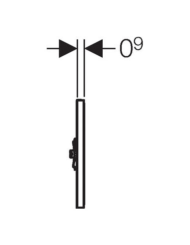Geberit bezkontaktas skalošanas mehānisms Sigma...
