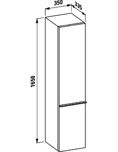 Laufen augsts skapis Palace 4.0202.1.075.464.1 L - 8