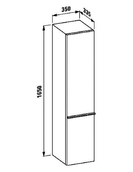 Laufen augsts skapis Palace 4.0202.2.075.463.1 - 12 Laufen augsts skapis Palace 4.0202.2.075.463.1 - 12
