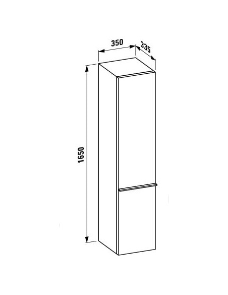 Laufen augsts skapis Palace 4.0202.2.075.475.1 - 7 Laufen augsts skapis Palace 4.0202.2.075.475.1 - 7