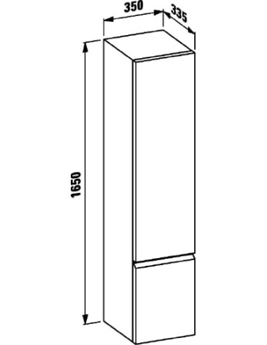 Laufen augsts skapis Pro A 4.8312.2.095.463.1 - 8