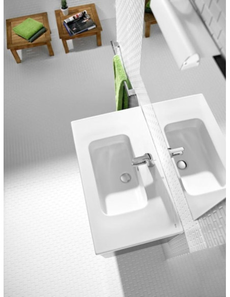 Roca skapītis ar izlietni Victoria Basic 80 balts