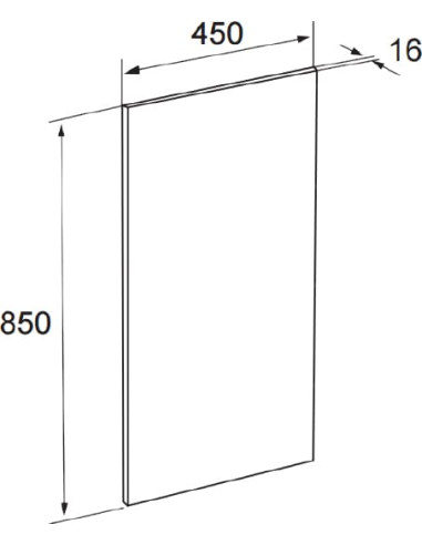 Roca spogulis Gap 45