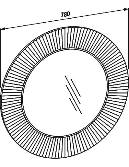 Laufen spogulis Kartell 3.8633.1.082.000.1 - 14 Laufen spogulis Kartell 3.8633.1.082.000.1 - 14