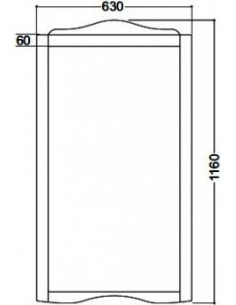 Kerasan spogulis Retro 731330 - 3 2