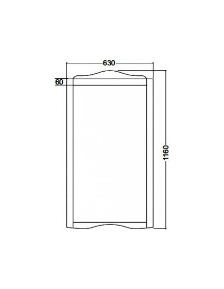 Kerasan spogulis Retro 731330 - 6