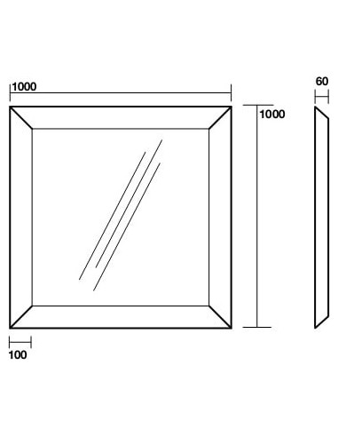 Kerasan spogulis Retro 736403 - 10