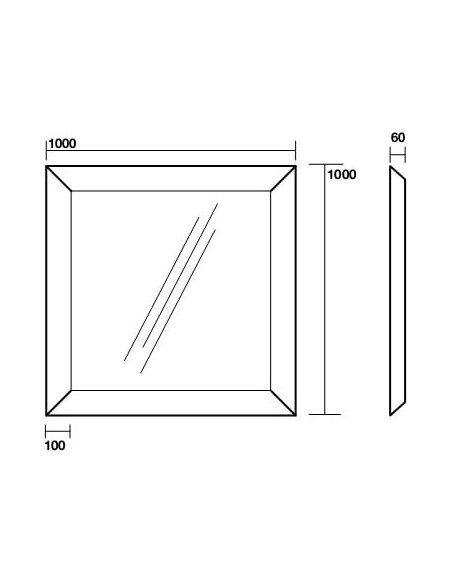 Kerasan spogulis Retro 736403 - 10