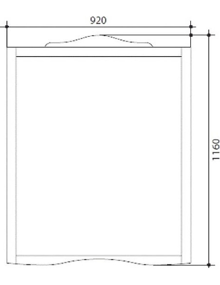 Kerasan spogulis Retro 734540 - 6