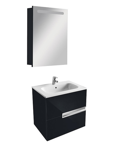 Roca spoguļu skapītis Victoria Nord Black Edition 60 R