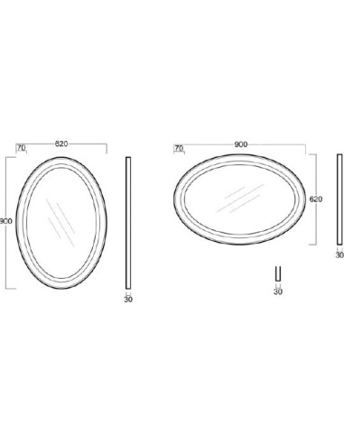Simas spogulis Lante