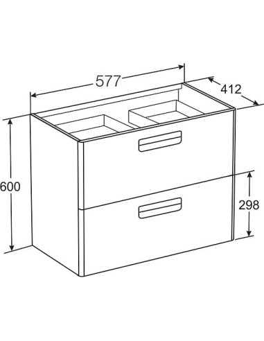 Roca grīdas skapītis Gap