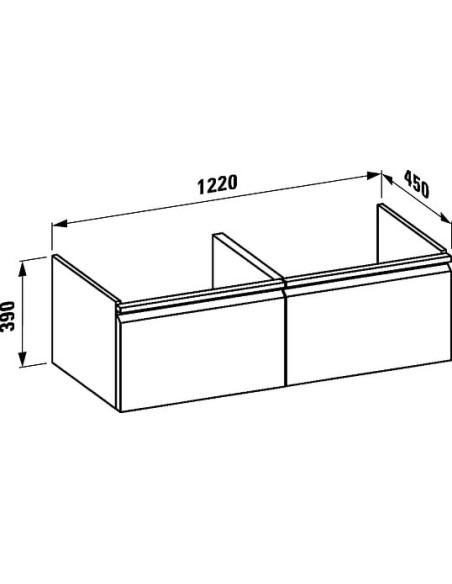 Laufen grīdas skapītis Pro A 4.8308.2.095.485.R - 4 Laufen grīdas skapītis Pro A 4.8308.2.095.485.R - 4