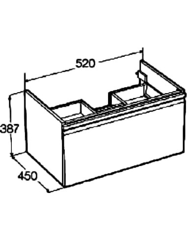 Laufen grīdas skapītis Pro A 4.8303.4.095.463.1 - 6