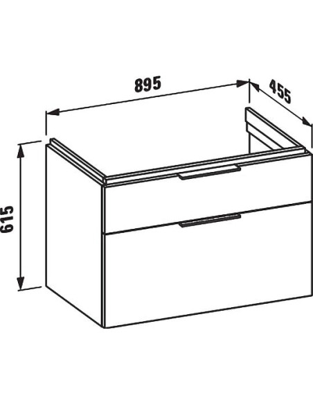Laufen grīdas skapītis Kartell 4.0760.2.033.631.1 - 8 Laufen grīdas skapītis Kartell 4.0760.2.033.631.1 - 8
