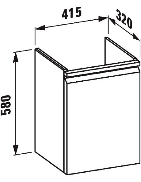 Laufen grīdas skapītis Pro S 4.8330.2.096.463.1 - 4 Laufen grīdas skapītis Pro S 4.8330.2.096.463.1 - 4