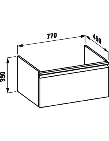 Laufen grīdas skapītis Pro A 4.8306.2.095.463.1 - 5