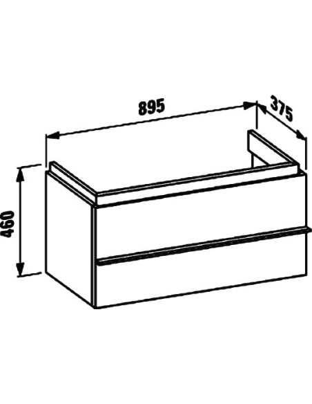 Laufen grīdas skapītis Palace 4.0125.2.075.463.1 - 5 Laufen grīdas skapītis Palace 4.0125.2.075.463.1 - 5