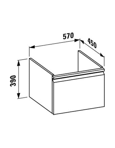 Laufen grīdas skapītis Pro A 4.8304.2.095.463.1 - 6
