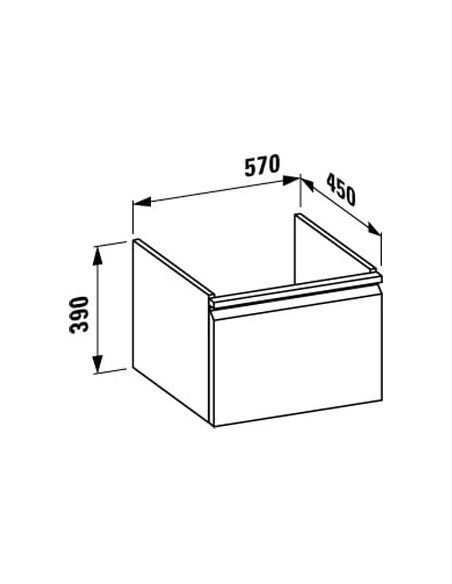 Laufen grīdas skapītis Pro A 4.8304.2.095.463.1 - 6