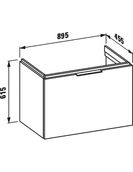 Laufen grīdas skapītis Kartell 4.0760.1.033.631.1 - 6 Laufen grīdas skapītis Kartell 4.0760.1.033.631.1 - 6