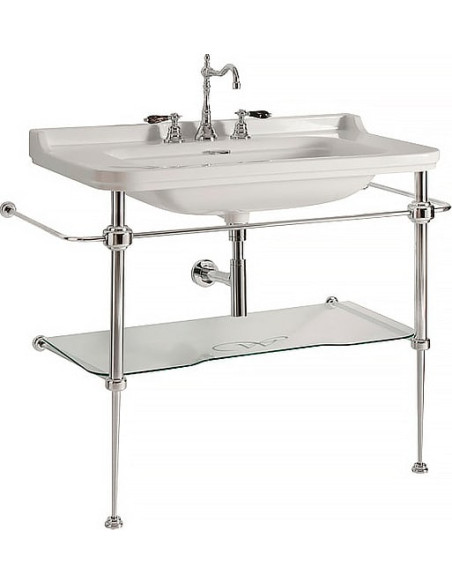 Kerasan izlietnes konsole Waldorf 9196K1Cr - 3 Kerasan izlietnes konsole Waldorf 9196K1Cr - 3