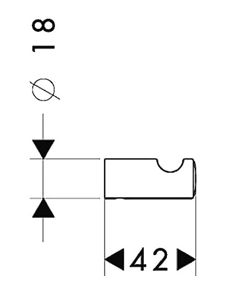 Hansgrohe āķis Logis Classic
