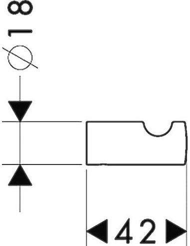 Hansgrohe āķis Logis