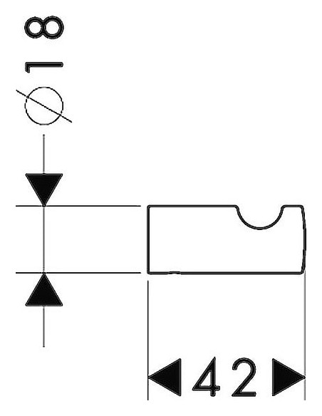 Hansgrohe āķis Logis
