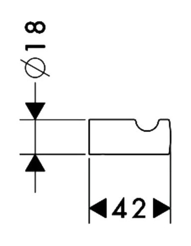 Hansgrohe āķis PuraVida