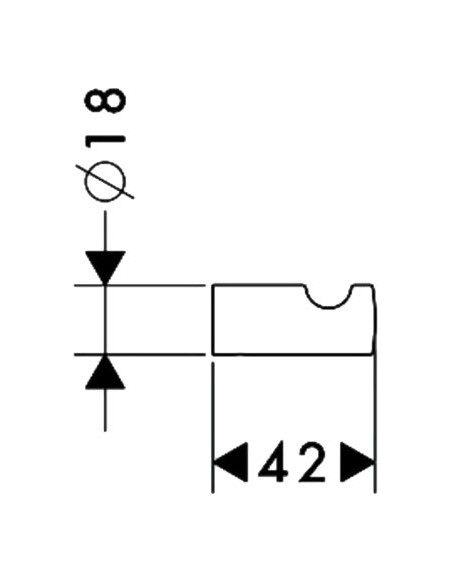 Hansgrohe āķis PuraVida