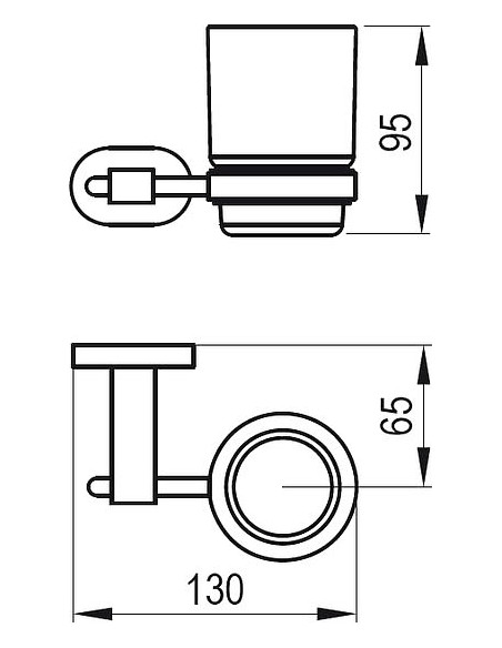 Ravak glāze Chrome CR 210.00 - 3