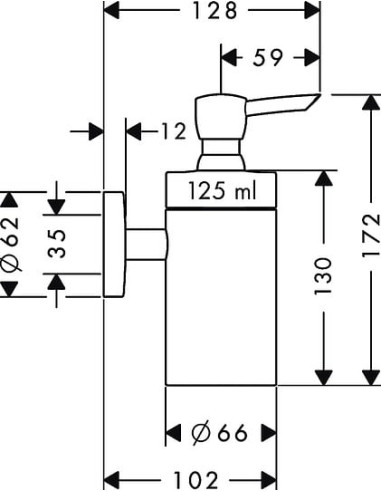 Hansgrohe dozators Logis