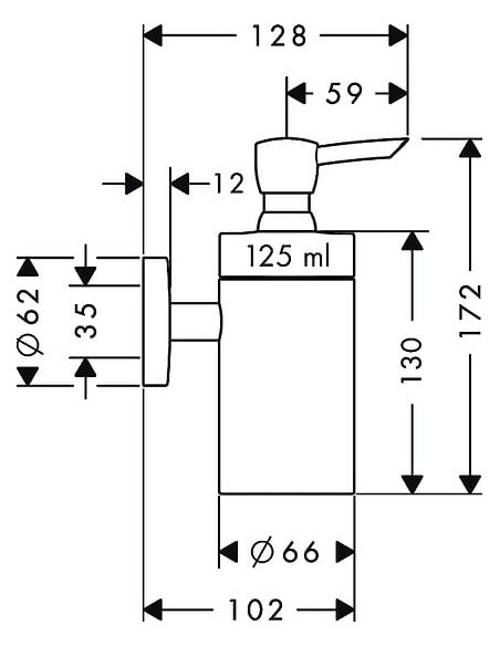 Hansgrohe dozators Logis