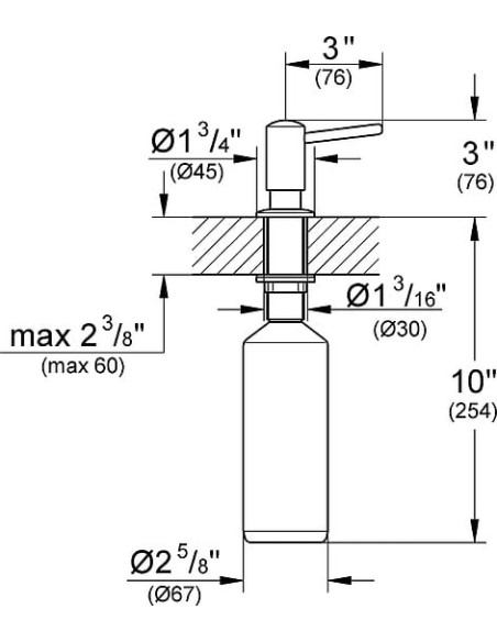 Grohe dozators Contemporary 40536000 - 5