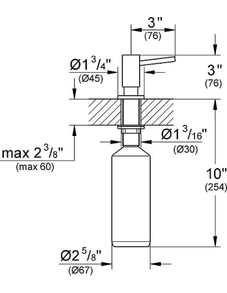 Grohe dozators Cosmopolitan 40535000 - 5