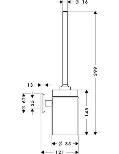 Hansgrohe poda birste Logis Classic